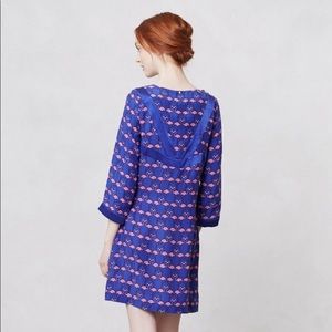 XS Harlyn Flamingo print shift dress